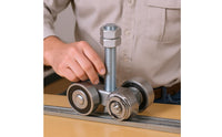 12mm Bolt Bolt Hanging Door Roller Assembly Hex Nut Top Hung Sliding Door Rollers Effortless Rolling Sliding Track Roller Heavy Duty