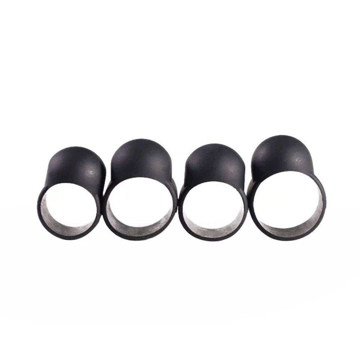 4 Pieces Steel Drum Finger Sleeve Covering Finger Sleeves Comfortable Accessory for Hand Percussion