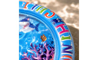 Blue Base Shark Pet Water Bed Interactive Inflatable Pet Water Bed Enrichment Inflatable Cooling Pad Portable for Pets