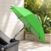 Sun Protection Attach-on Phone Umbrella Adjustable Phone Umbrella with Clip Anti-Glare Lightweight for Vloggers