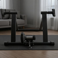 Cycle Training Stand Metal Folding Bike Stable Base Stationary Bike Stand