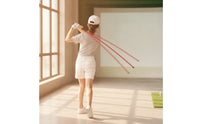 Anti-Slip Golf Swing Training Stick Long-Lasting Golf Practice Stick Portable Ergonomic for Golfers, Beginners, Home