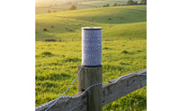 Electric Fence Rope with Stainless Steel Strands Braided Electric Fence Rope Weatherproof Conductive Insulated Conductive Cord for Paddock