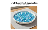 30 G Mixed Glass Beads Multi-Shape and Tube Bead Mix Vivid Colors DIY Jewelry Beads for DIY Enthusiast S, Artists, Embroidery, Home Crafting