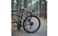 High Load Capacity Mountain Bike Rack Adjustable Two-Wheeler Rear Rack
