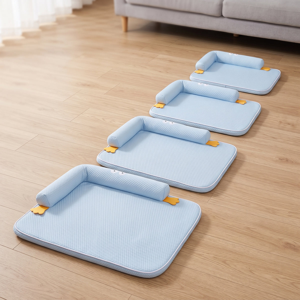 Pet Cooling Mat for Cats and Dogs, Summer Ice Pad for Kennels, Sofas, and Beds