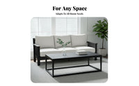 New Chinese design Sofa Set serene-Inspired Design Upholstered Couch and Chair Group Sturdy Frame Construction Home Furniture for Families, Office, Study