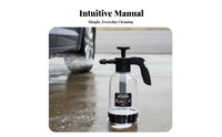 Car Wash Foam Sturdy HDPE Body Manual Foam Dispenser Locking Switch