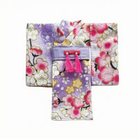 1/12 Scale  Wide Sleeve Doll Kimono-Style Robe Dress Waist Tie Doll Kimono-Style Robe  Japanese-Influenced Toy Clothing
