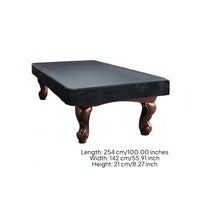 Dustproof Pool Table Cover Waterproof Billiard Table Cover Scratch Resistant for Outdoor, Storage, Bar