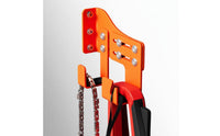 2 Pieces Logging Tool Wall Storage Space-Saving Logging Tool Hook Rack Heavy-Duty Organization System for Shed, Outdoor