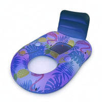 Inflatable Pool Lounger Floating Pool Lounger Water Lounge Lounger Foldable Portable for Adults, Backyard