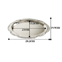 French Design 2 Tier Dessert Stand Multi Purpose Double Layer Snack Tray Storage Organizer 2 Tier Serving Tray Detachable Plates for Afternoon Tea, Party, Bakery