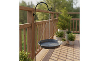 Hanging Bird Bath Outdoor Hanging Bird Feeder Garden for Nature Lovers, Backyard