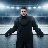Ice Hockey Neck Guard Waterproof Hockey Neck Protector Breathable Sports Protection for Training, Competition