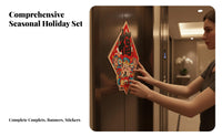 2026 Horse Year Couplets, Creative Door Stickers, Chinese New Year Decor Set