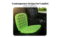 Massaging Plastic Massage Seat Cushion Breathable Cooling Car Seat Pad Heat Insulating for Truck Drivers, Commuters, Summer, Long Drives