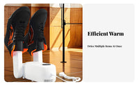 Portable Glove Dryer Deodorizing Electric Shoe Dryer Quick Dehydrating Boot Machine for Fighters, Athletes, Travel, Winter