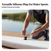 Kayak Scupper Plug Easy Install & Removal Silicone Scupper Plug Universal Kayak Drain Plug for Canoeists