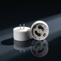 PC Material MR16 to GU10 Lighting Adapter for Home Lighting, Single Electrical Adapter with 2A Rated Current, Heat Resistant LED Adapter, 1 Pack