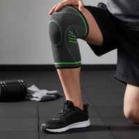 Ultra-Thin Knee Compression Sleeve Breathable Knee Brace Sleeve Knitted Sports Protection Men and Women for Running, Basketball, Football, Cycling