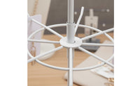 Rotating Jewelry Stand 360-Degree Rotation Multi-Tier Display Rack Space-Saving Rotating Display Stand for Market Stall, Retail Store, Tabletop