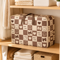 Clothing Storage Case Bedding Storage Bag Oxford Fabric Waterproof Foldable Large Capacity Closet Storage