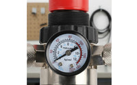 Moisture Separation Air Compressor Oil Water Separator Easy to Adjust Air Compressor Water Separator Sturdy Material Pressure Regulator Filter for DIY Users, Mechanics, Workshop, Garage
