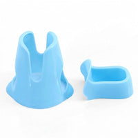 3-in-1 Hamster Water Bottle with Food Bowl, Standing Hamster Water Bottle Holder, Hideout Feeder for Small Hamsters