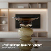 Stylized Sailboat Figurine multi-functionalFunction Candle Holder Collectible Figure