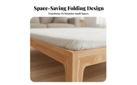 Space-Saving Extendable Daybed with Drawers sturdy Wood Frame Sofa Bed Multi-Functional Home Furniture two-wayUse for Small Apartment Dwellers, Families, Students, Living Room, Bedroom
