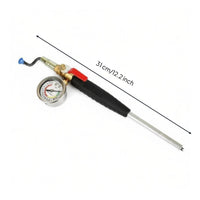 Deflation Function Air Chuck Inflator Rod Brass Valve Truck Tire Inflation Tool Leak-Proof for Mechanics, Auto Repair Shop, Garage