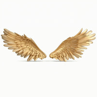 Angel Feathered Plumes Wall Decor Easy to Hang Wing Wall Modern Decor Angel Feathered Plumes Sculpture for Bedroom