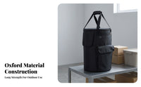 600D Oxford Cloth Propane Tank Bag Carry Handle Propane Cylinder Cover Shoulder Strap Fuel Cylinder Storage Bag Side Pockets