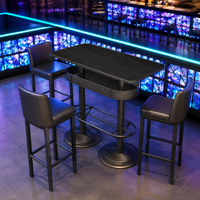 bar stool and table set