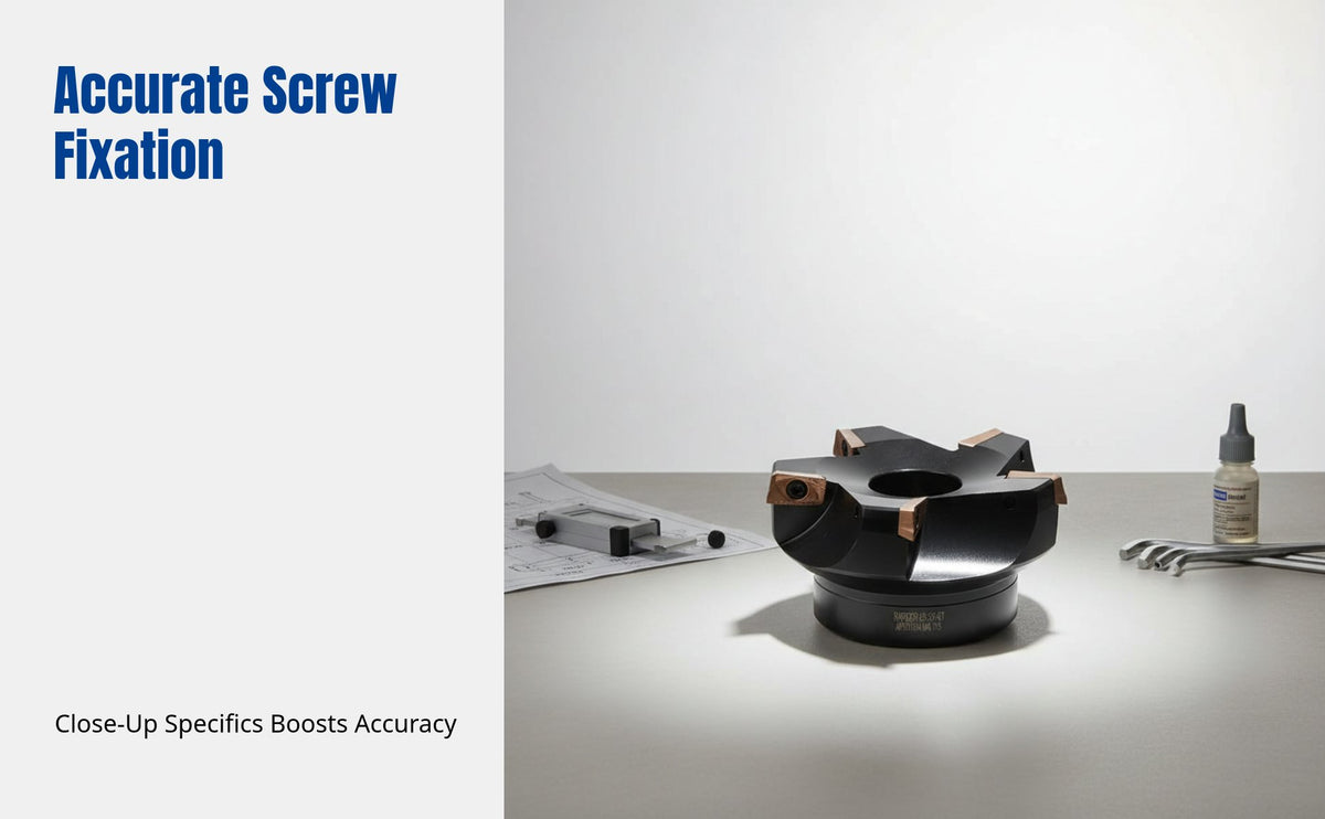 75° Face Milling Cutter for Horizontal CNC, Waste Angle, KAP400R63, Multiple Sizes Available
