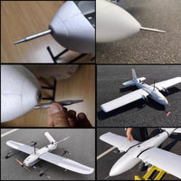 Pitot Tube Kit with Silicone Tubing Tapered airspeeds Tube with Silicone Hose Compact Aircraft Part for Builders