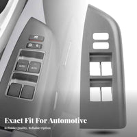 5 Pieces Includes Tools Left Front Door Switch Housing Precise Fit Car Window Lifter Panel Easy Installation for DIYers