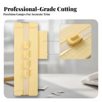 4-in-1 Paper Cutter Portable Wavy Cutting Non-Slip Base Fourall-in-One Paper Cutter