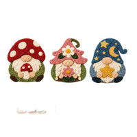 Gnome Coasters Punch Needle Kit