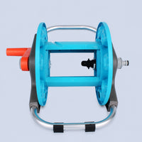 Manual Portable Hose Reel Cart Compact Hose Reel Cart with Handle Labor-Saving Adjustable for Gardeners