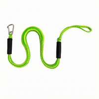 Shock-Absorbing Bungee Dock Line Guarding Sleeves Elastic Mooring Line Looped End Marine Gear for Docking, Anchor Point, Boating