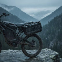 Waterproof Motorcycle Side Box Quick-Release Motorcycle Side Case Rugged Hard Case with Mounting Bracket Security Lock for Motorcyclists