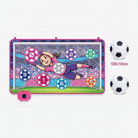 Wall-Mounted Soccer Target Mat Skill-Building Soccer Game Mat Toy Soft Multi-Player for Children, Playroom, Backyard