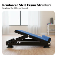 Improves Flexibility Ankle Joint Training Device Non-Slip Surface Incline Board for Stretching Long-Lasting Steel Frame Adjustable Slant Board High Load Capacity for Physical Rehabilitation Patients, Elderly, Athletes, Home, Gym, Office