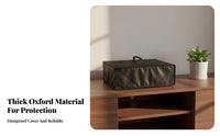 Turntable Dust Cover Dustproof Oxford Cloth Turntable Cover Vinyl Record Player Protector