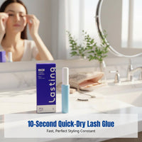 Waterproof Eyelash Extension Glue, Gentle Fast-Drying Styling Tool Set