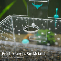 Aquatic Breeding Box Easy to Clean Buoyant Aquatic Hatchery Aquatic Habitat Breeder Hatchery Multifunctional for Aquarists