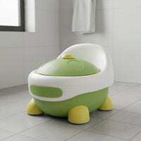 Easy to Clean Training Potty Chair Stable Base Toddler Potty Chair Anti-Slip Baby Care for Bathroom