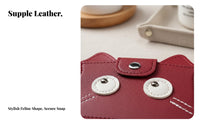 Cat Change Purse PU Leather Feline Card Holder Compact Size Small Cat Wallet for Women, Students, Daily Use, Shopping, Handbag Organization